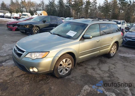 2009 Subaru Outback 2.5I Limited z USA, uszkodzony, nr VIN 4S4BP66C797335233